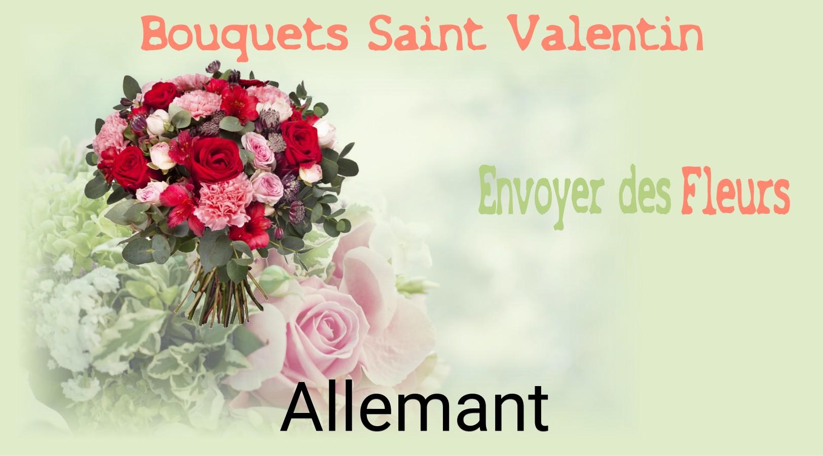 Roses de Saint-Valentin livrées à Allemant